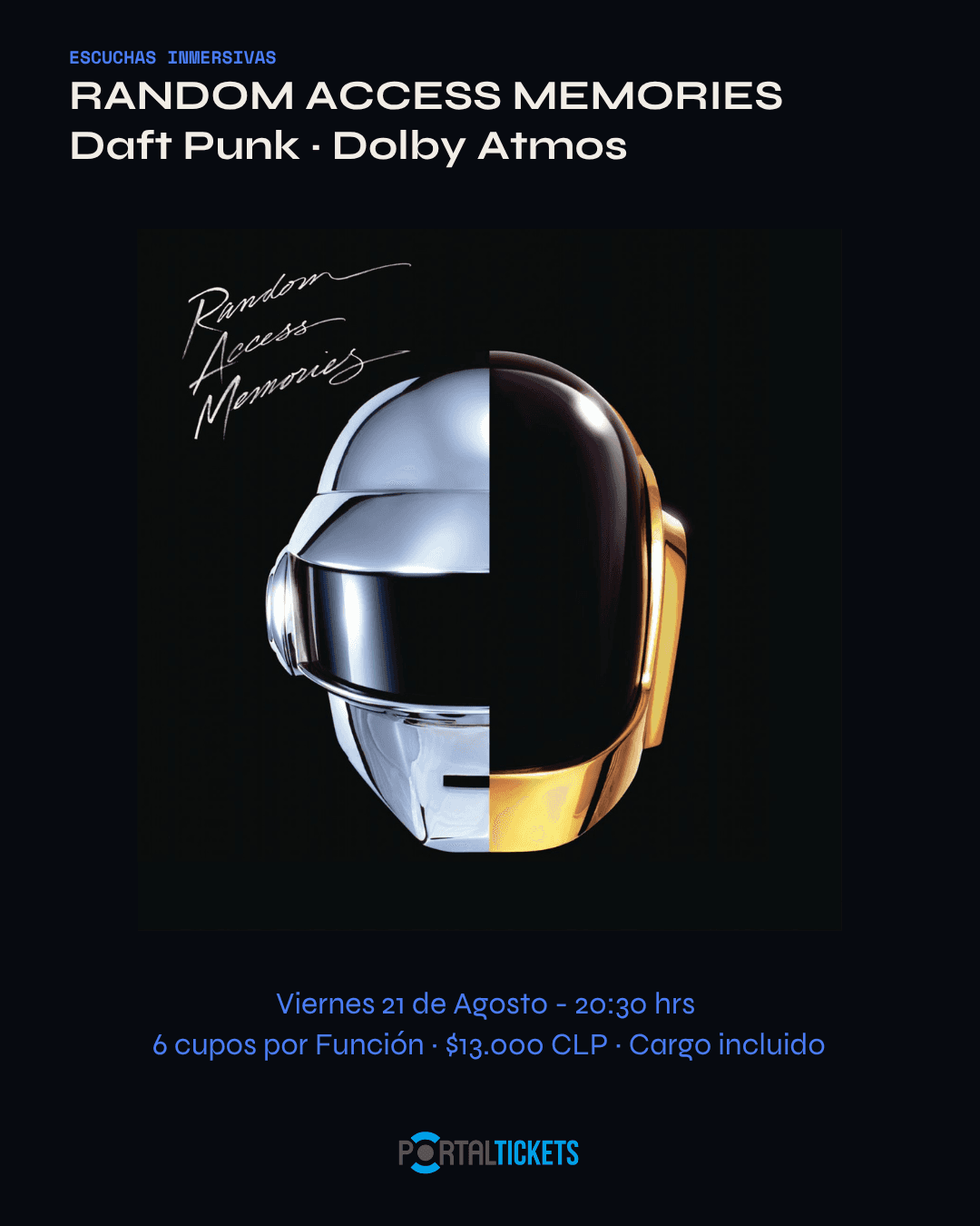 Random Access Memories · Escuchas Inmersivas en Estudio Serena