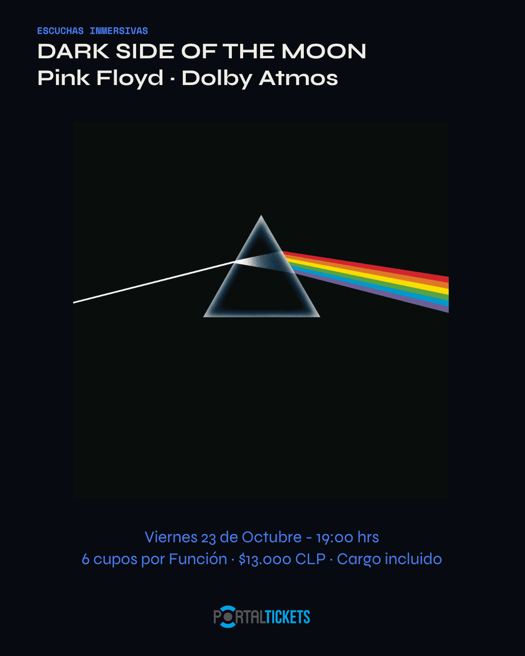 Dark Side of the Moon · Pink Floyd · Escuchas Inmersivas en Estudio Serena