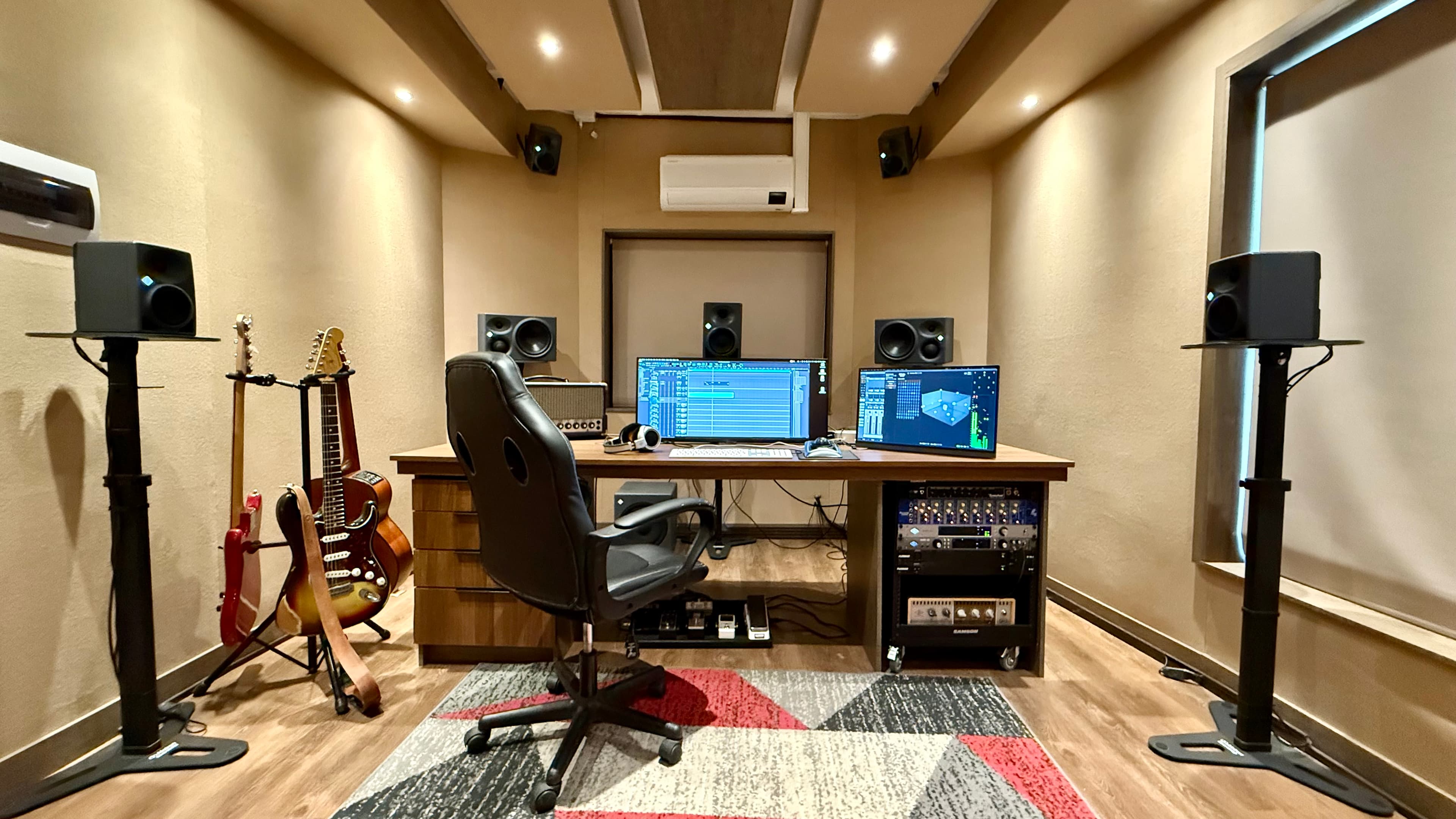 Estudio Serena sala de control
