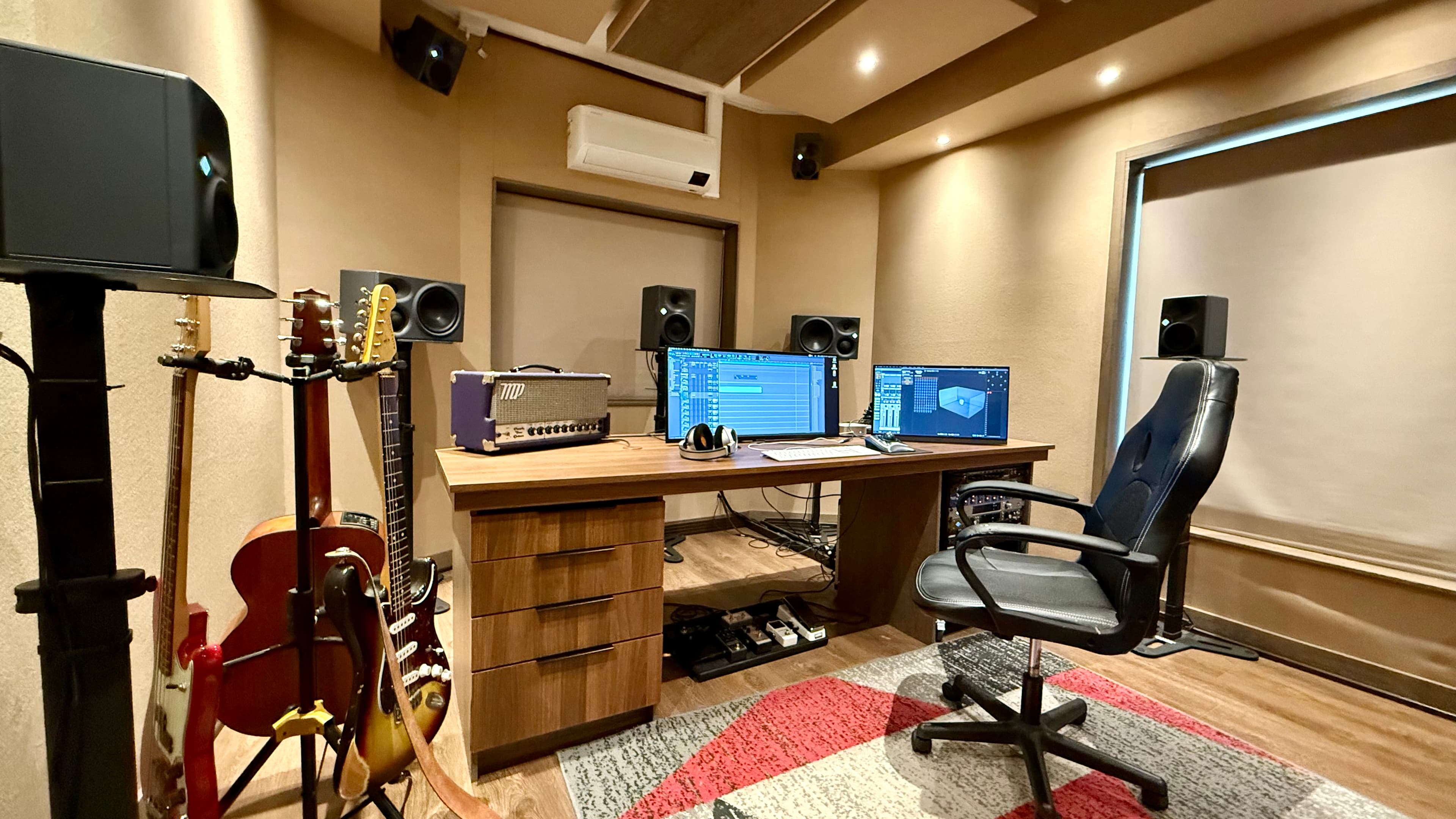 SALA DE CONTROL · 15 M² · NEUMANN 7.1.4